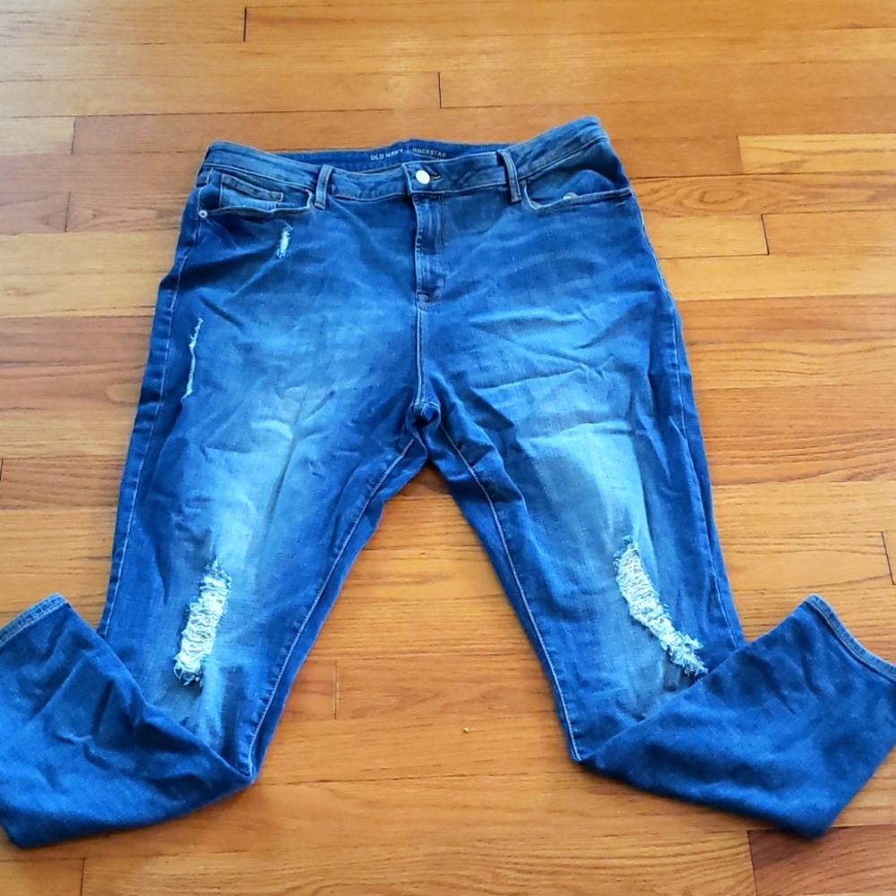 Women's Old Navy High Rise Rockstar Jeans